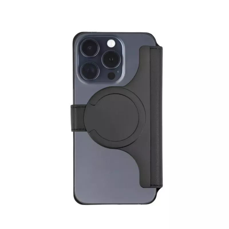 Flip case 4smarts 541130 juodas iPhone 14 Pro 12 13 15