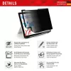 Displex TABLET PRIVACY SAFE nuimamas dvipusis privatumo filtras, skirtas iPad Pro 13 colių/Air 13 colių (2024/2025)