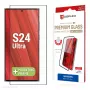 Displex Premium Anti-Reflex ekrano apsauga (antirefleksinė, pilnas uždengimas, 10H), skirta Samsung Galaxy S24 Ultra, Eco montavimo rėmelis, pilnas uždengimas