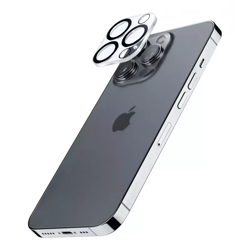 Cellularline Camera Lens Apple iPhone 16 Pro Max Skaidrus Apsaugantis nuo įbrėžimų ir smūgių
