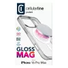Cellularline Gloss Mag - iPhone 16 Pro Max magnetinis dėklas įkrovimui ir tvirtinimui prie MagSafe įkroviklio