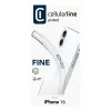 Dėklas Cellularline FINECIPH16T skaidrus, skirtas iPhone 16 15,5 cm
