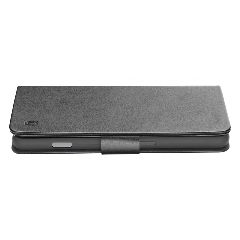 Cellularline Book Agenda - iPhone 16 Pro odos efekto knygos tipo dėklas su magnetiniu užsegimu