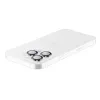 Cellularline kameros objektyvo žiedas - iPhone 16 Pro/16 Pro Max Grūdintas stiklas kameros apsaugai