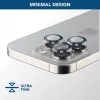 Cellularline kameros objektyvo žiedas - iPhone 16 Pro/16 Pro Max Grūdintas stiklas kameros apsaugai