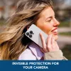 Cellularline kameros objektyvo žiedas - iPhone 16 Pro/16 Pro Max Grūdintas stiklas kameros apsaugai