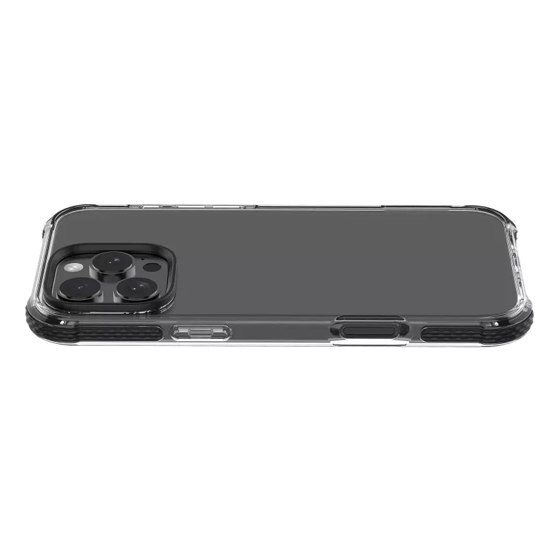 Cellularline Tetra Force Strong Guard - iPhone 16 Pro Max Itin apsauginis, smūgiams atsparus lankstus dėklas su integruota Microban® antibakterine technologija