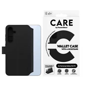 PanzerGlass CARE™ by ® piniginės tipo dėklas su atrama Samsung Galaxy S24 FE 5G