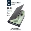 Cellularline Book Galaxy S24 FE knygelinis dėklas su kortelės kišene ir magnetiniu užsegimu