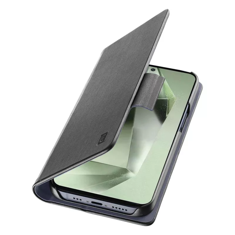Cellularline Book Galaxy S24 FE knygelinis dėklas su kortelės kišene ir magnetiniu užsegimu