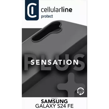 Cellularline Sensation dėklas Samsung S24 FE juodas