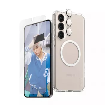 PanzerGlass ® | CARE by ® Flagship 3-in-1 rinkinys Samsung Galaxy S25+