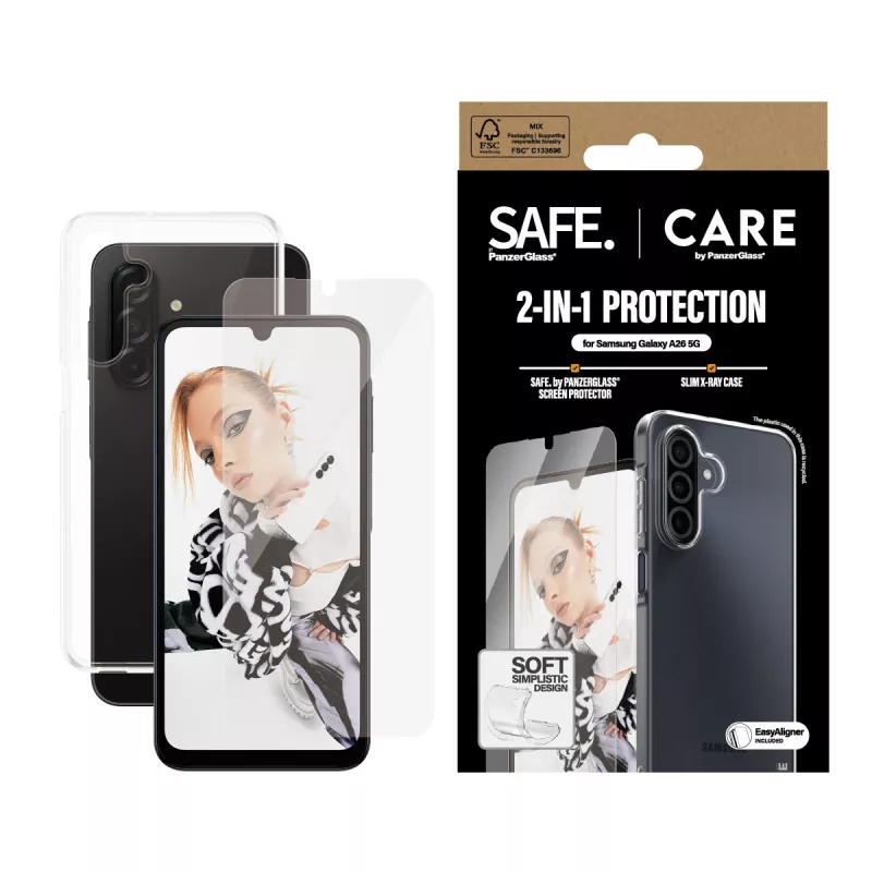 PanzerGlass CARE™ by ® 2-in-1 rinkinys Samsung Galaxy A26 5G