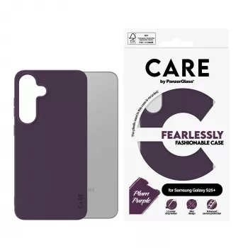 PanzerGlass CARE™ by ® dėklas Slyvų violetinė Samsung Galaxy S25+