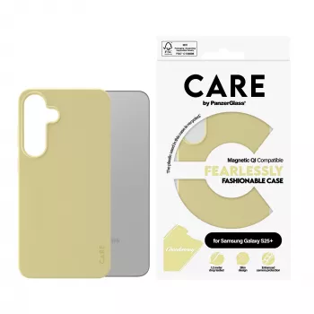 PanzerGlass CARE™ by ® dėklas Chardonnay su Qi suderinamumu Samsung Galaxy S25+
