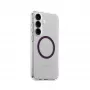 PanzerGlass CARE Urban Combat skaidrus dėklas Plum Purple Qi Samsung Galaxy S25+