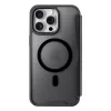 Cellularline Daily Mag - iPhone 16 Pro Max knygelės tipo dėklas su pusiau permatoma kieta nugarėle, suderinamas su MagSafe® ekosistema