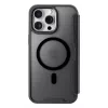 Cellularline Daily Mag - iPhone 16 Pro Max knygelės tipo dėklas su pusiau permatoma kieta nugarėle, suderinamas su MagSafe® ekosistema