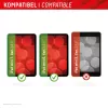 Displex ekrano apsauga (9H) Apple iPad mini 8,3'' (6-os/7-os kartos 2024), Eko montavimo rėmelis, atspari įbrėžimams
