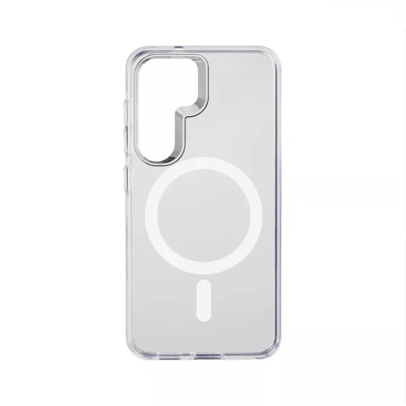 Cellularline Gloss Mag - Galaxy S25 magnetinis dėklas, skirtas įkrovimui ir prisegimui prie MagSafe įkroviklio