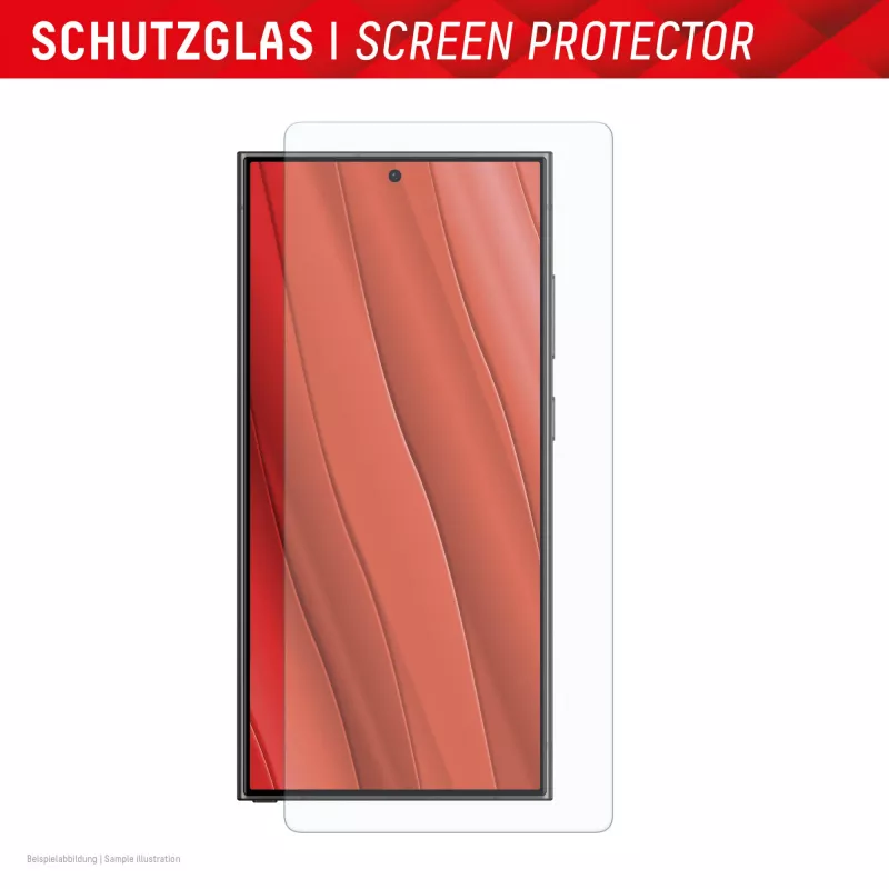 Displex Smart Glass (9H), skirta Samsung Galaxy S25 Ultra, tvirtinimo lipdukai, nedūžtanti