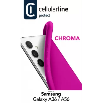 Cellularline Chroma - Galaxy A36/A56 spalvingas minkštos gumos dėklas