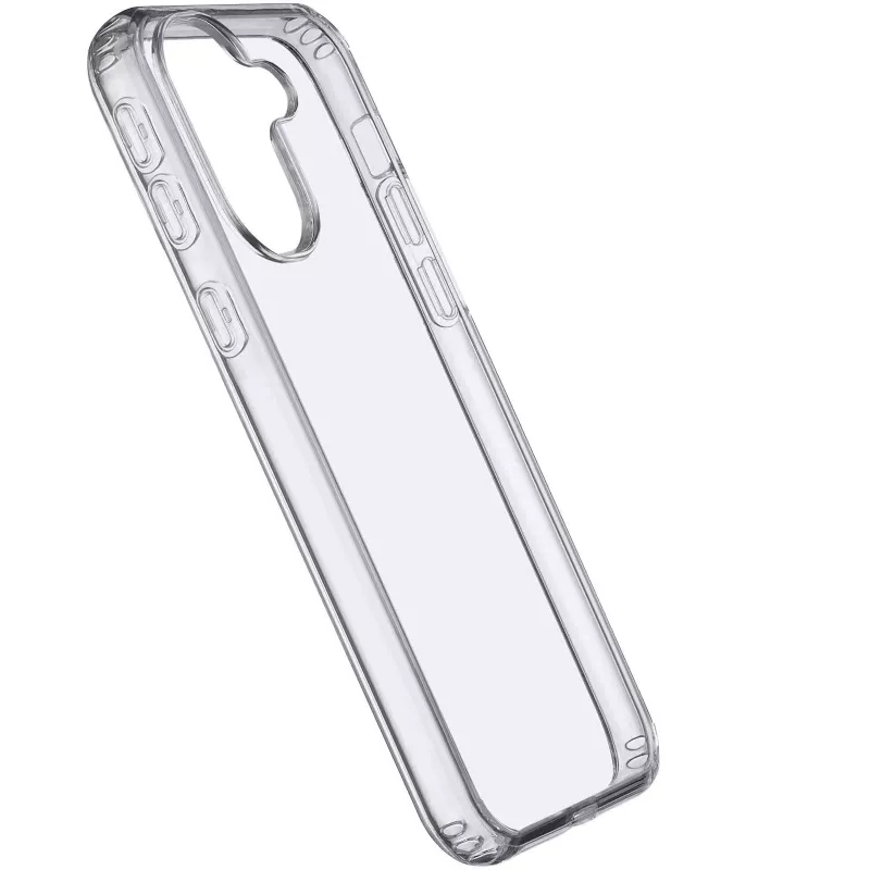 “Cellularline Clear Protect” - “Galaxy A36/A56” standus dėklas su guminiais kraštais
