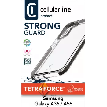 Dėklas Cellularline TETRACGALA36T Samsung Galaxy A36/A56 16,8 cm Skaidrus
