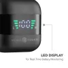 Music Sound SPARK TWS ausinės su LED ekranu