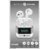 Music Sound SPARK Ausinės TWS su LED ekranu