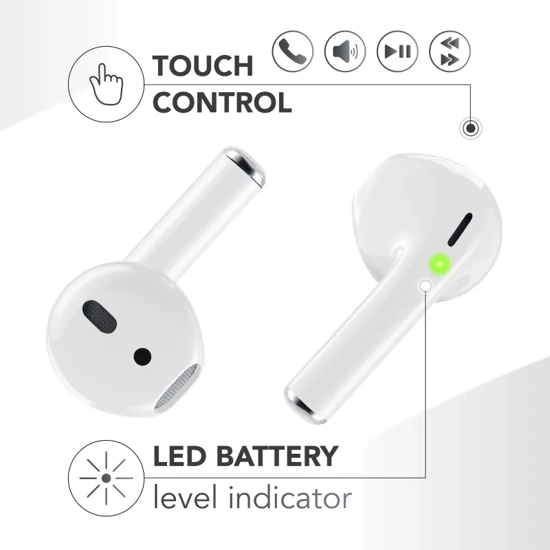 Music Sound SPARK Ausinės TWS su LED ekranu