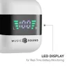 Music Sound SPARK Ausinės TWS su LED ekranu