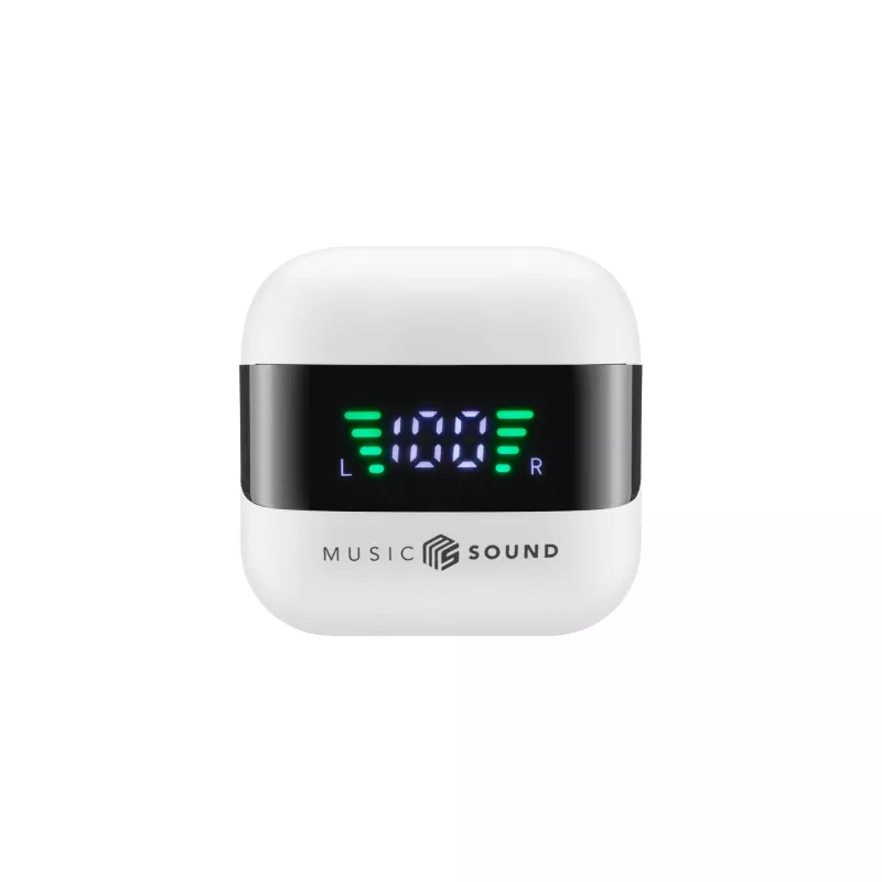 Music Sound SPARK Ausinės TWS su LED ekranu