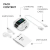 Music Sound SPARK Ausinės TWS su LED ekranu
