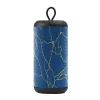 Muzikos garsas vertikalus Bluetooth garsiakalbis 5WATT, 5 W, belaidis, 0,15 m, nešiojamas mono garsiakalbis, mėlynas, cilindro formos