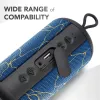 Muzikos garsas vertikalus Bluetooth garsiakalbis 5WATT, 5 W, belaidis, 0,15 m, nešiojamas mono garsiakalbis, mėlynas, cilindro formos