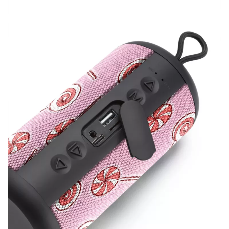 Mono Portable Speaker Music Sound Vertical Speaker rožinė