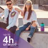 Mono nešiojama kolonėlė Music Sound vertikali violetinė