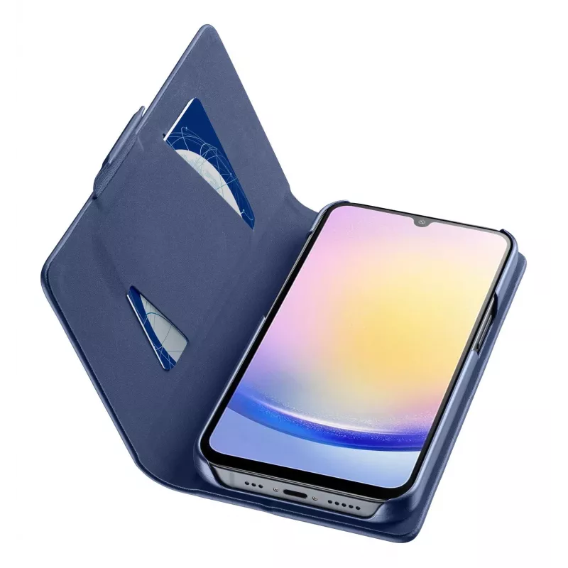 Cellularline dėklas-piniginė Galaxy A26 mėlynas 16,8 cm