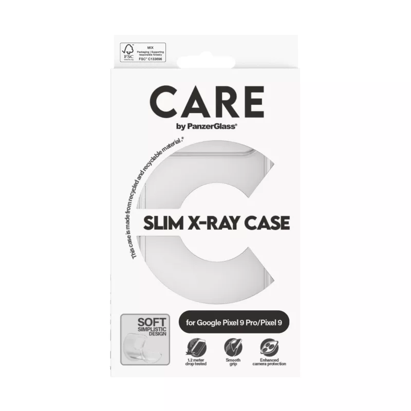 PanzerGlass CARE™ by ® X-Ray Case Google Pixel 9 Pro 5G | 9 5G