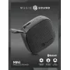 „Music Sound“ belaidis garsiakalbis, mini, kompaktiškas ir spalvingas, 3 vatų „Bluetooth“ garsiakalbis
