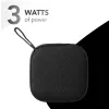 „Music Sound“ belaidis garsiakalbis, mini, kompaktiškas ir spalvingas, 3 vatų „Bluetooth“ garsiakalbis