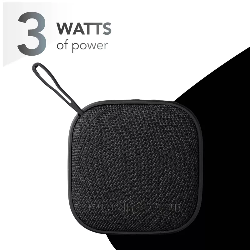 „Music Sound“ belaidis garsiakalbis, mini, kompaktiškas ir spalvingas, 3 vatų „Bluetooth“ garsiakalbis