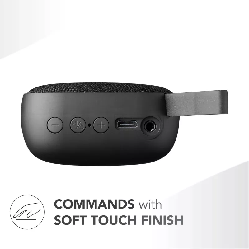 „Music Sound“ belaidis garsiakalbis, mini, kompaktiškas ir spalvingas, 3 vatų „Bluetooth“ garsiakalbis