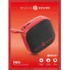 Music Sound belaidis garsiakalbis Mini kompaktiškas ir spalvingas 3 vatų „Bluetooth“ garsiakalbis