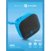 Music Sound belaidis garsiakalbis Mini kompaktiškas ir spalvingas 3 vatų Bluetooth garsiakalbis