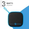Music Sound belaidis garsiakalbis Mini kompaktiškas ir spalvingas 3 vatų Bluetooth garsiakalbis