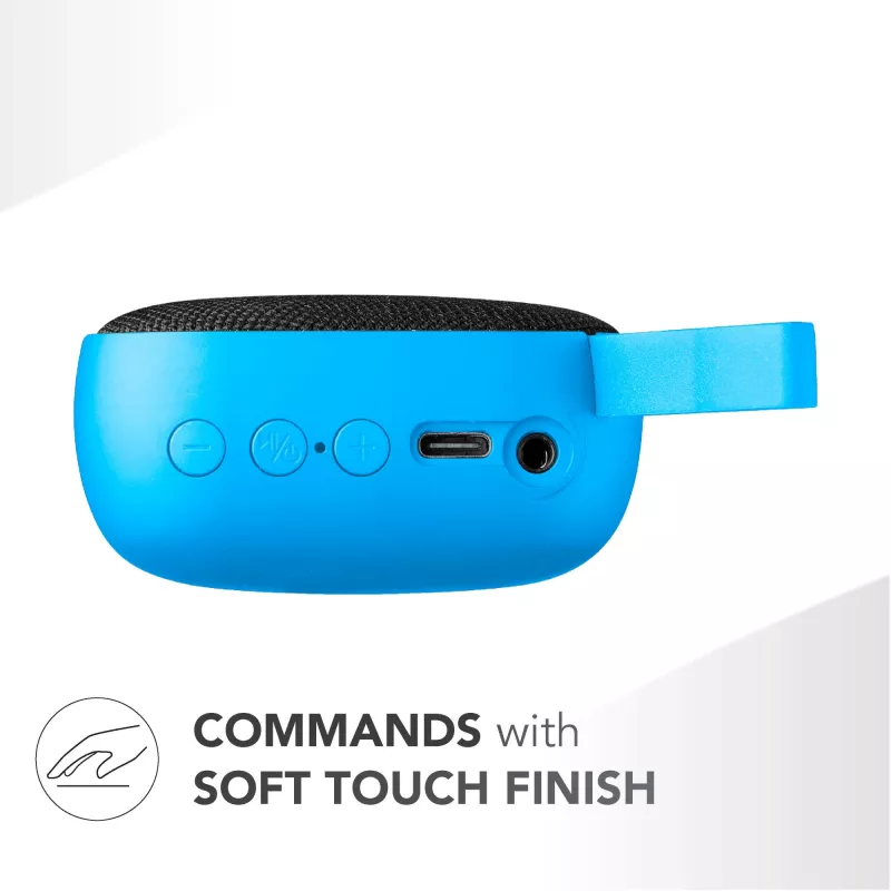 Music Sound belaidis garsiakalbis Mini kompaktiškas ir spalvingas 3 vatų Bluetooth garsiakalbis