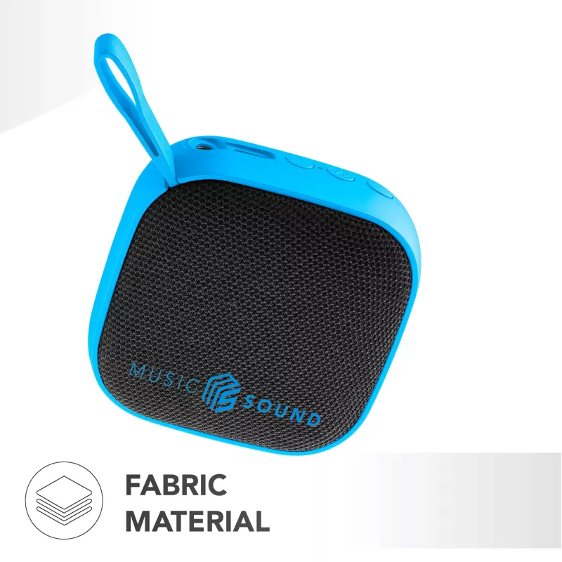 Music Sound belaidis garsiakalbis Mini kompaktiškas ir spalvingas 3 vatų Bluetooth garsiakalbis