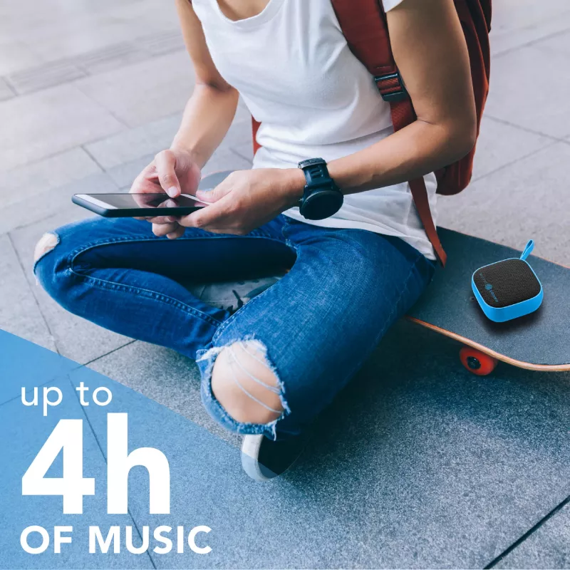 Music Sound belaidis garsiakalbis Mini kompaktiškas ir spalvingas 3 vatų Bluetooth garsiakalbis